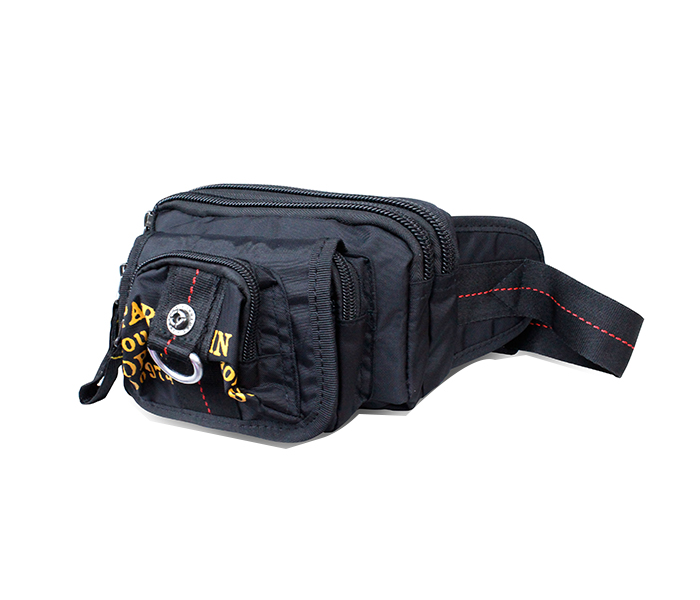 Para John PJWB8609 Waist Bag - Black - Zoom Image