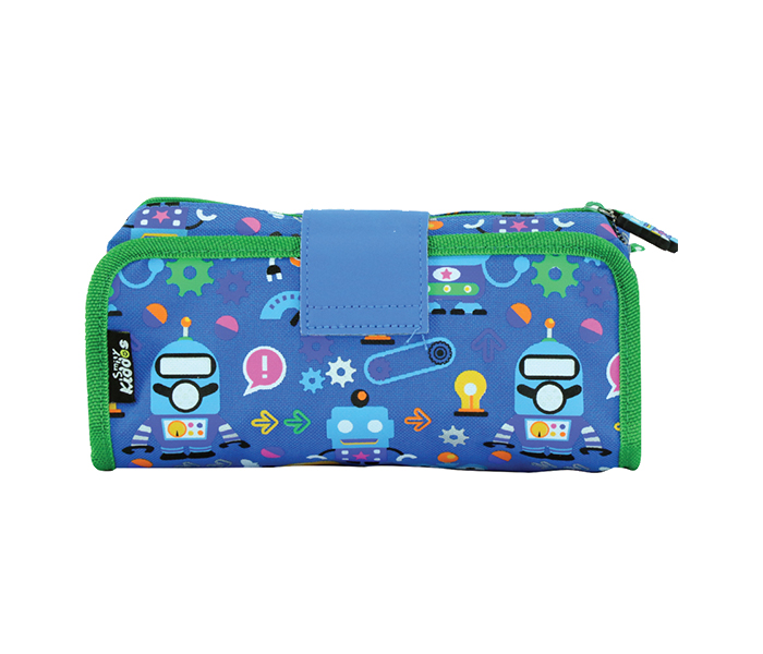 Smily Kiddos SK11003034 Fancy Strap Pencil Case - Blue - Zoom Image 1