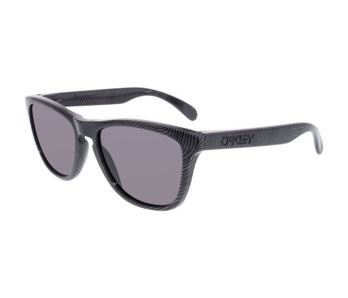 Oakley 0OO9013-901356 Wayfarer Fingerprint Dark Grey Frame & Warm Grey Mirrored Sunglasses for Unisex - Zoom Image 2