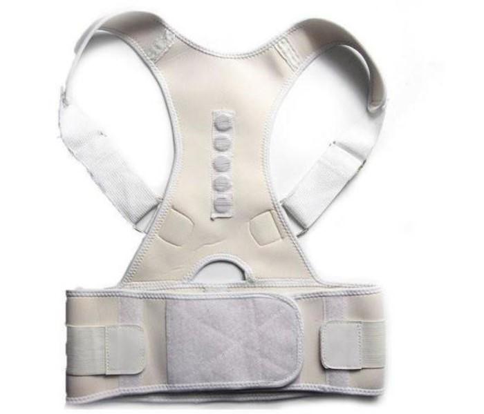 Posture Correcter Back Brace, Adjustable Breathable Comfort Clavicle & Shoulder Back Support Brace for Women and Men,Best Lower Back Support, Biege - Zoom Image 2