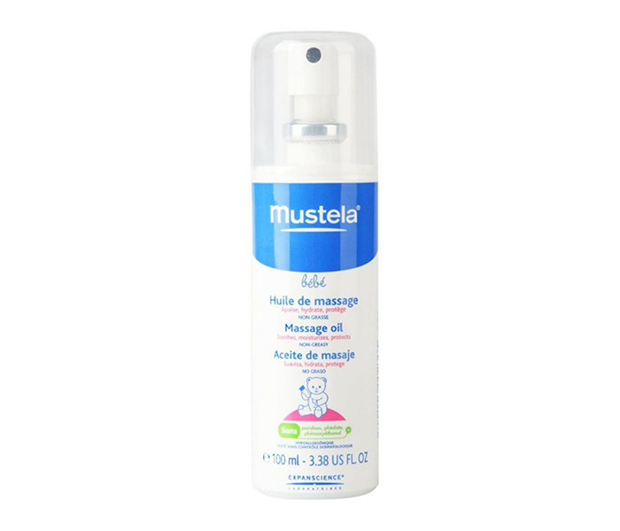 Mustela N16122502A Massage Oil - 100ML - Zoom Image