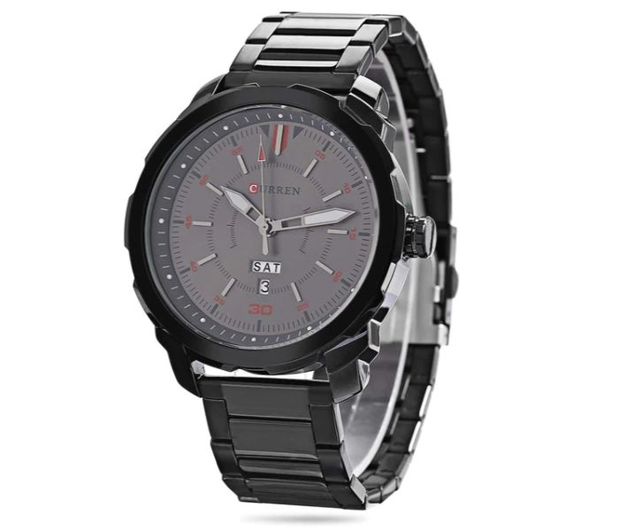 Curren 8266 Quartz Watch For Men Grey - Zoom Image