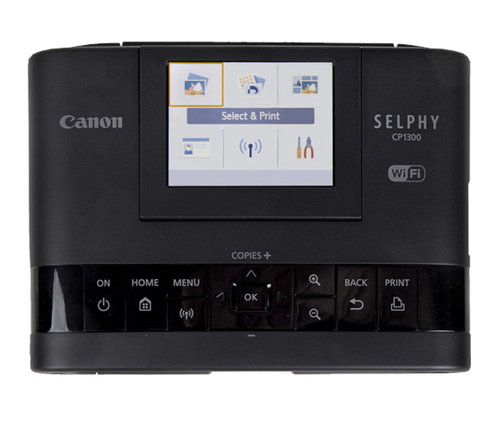 Canon SELPHY CP1300 Compact Photo Printer - Black - Zoom Image 3