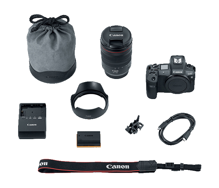 Canon EOS R RF 30.3 MP Mirrorless Digital Camera with 24-105mm f/4L USM Lens - Black - Zoom Image 6