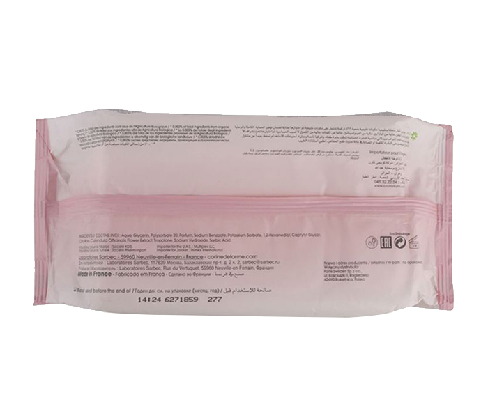 Corine de Farme N23593367A 62 Pieces Baby Fresh & Natural Wipes - Zoom Image 1