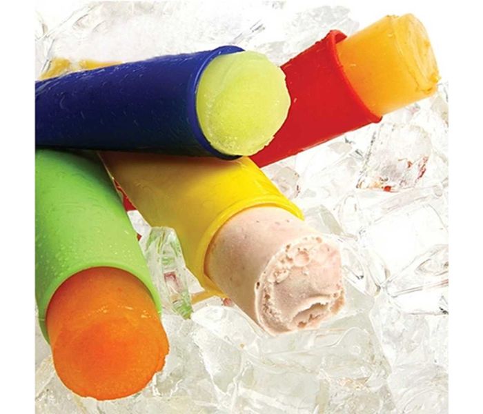 6 Piece Silicone Ice Lolly Maker ICE772 Multicolor - Zoom Image 2