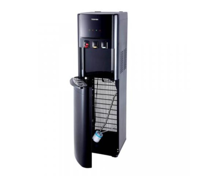 Toshiba RWF-W1615BU(K) Bottom Load Water Dispenser with Stainless Steel Water Suck Pipe and Child Safety Lock Black - Zoom Image 2