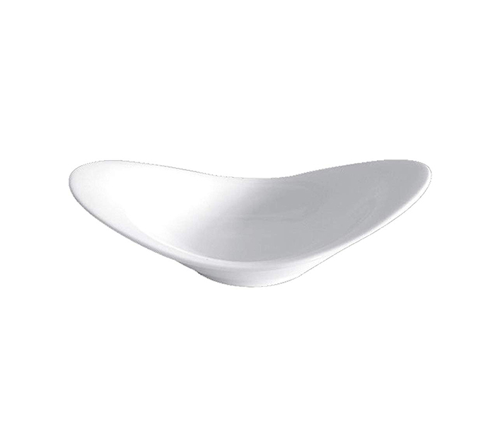 Royalford RF8433 11.5-inches Porcelain Serving Bowl - White - Zoom Image