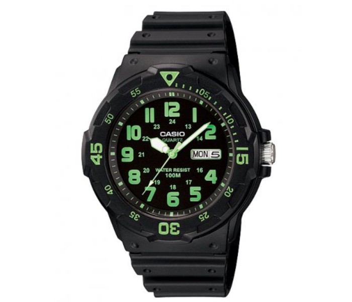 Casio MRW-200H-3BVDF Mens Analog Watch Black - Zoom Image