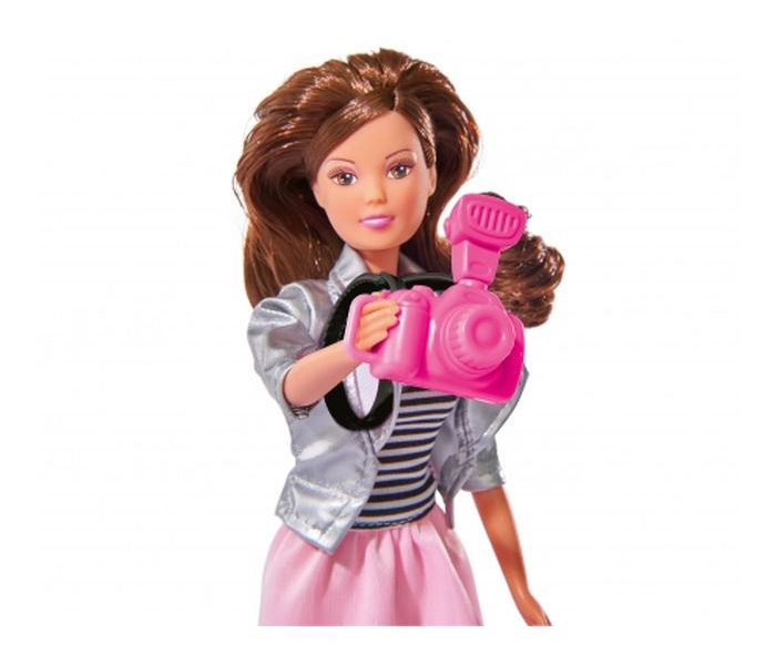 Simba 5737160 29CM Steffi Love Fashion Blogger Doll, Pink - Zoom Image 1