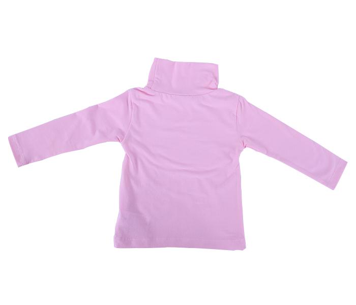 Baby Plus BP8029 Girls High Neck Long Sleeve T-Shirt - Pink - Zoom Image 2