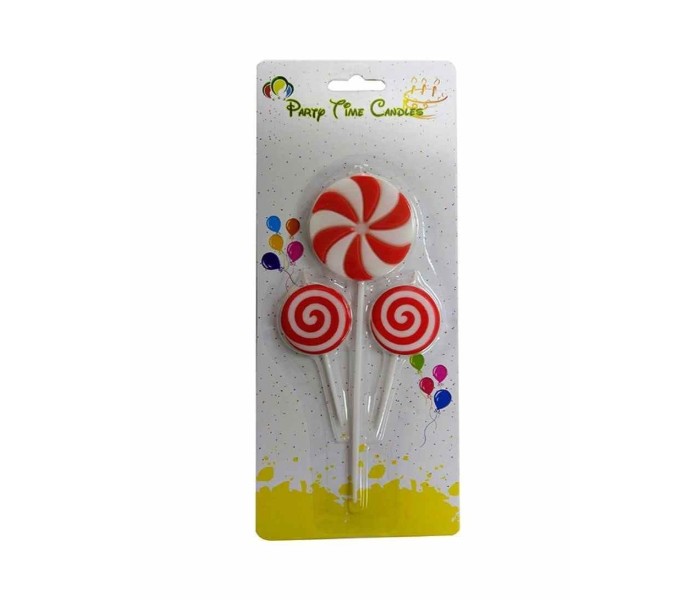 Party Time G346 Lollipop Birthday Candle Multicolor - Zoom Image