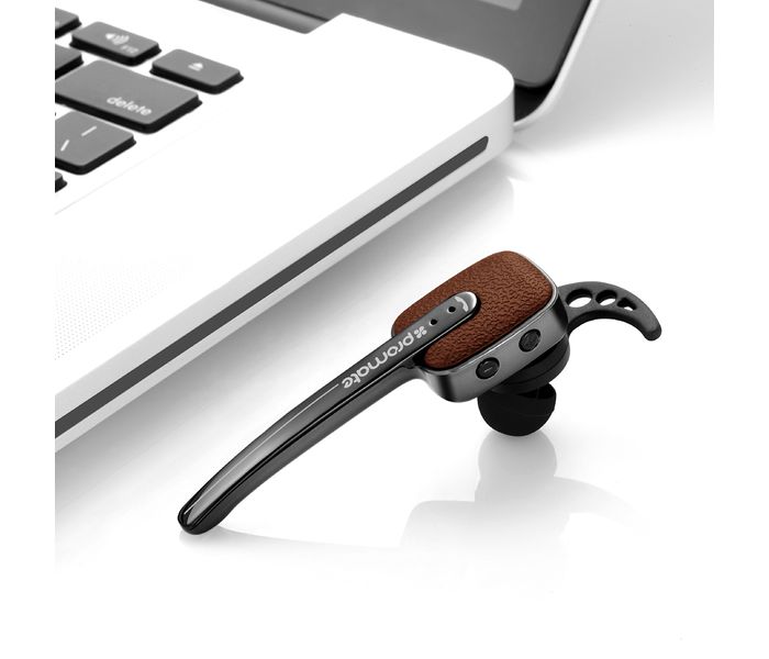 Promate Blueclass-2 Multipoint Pairing Bluetooth Headset, Brown - Zoom Image 6