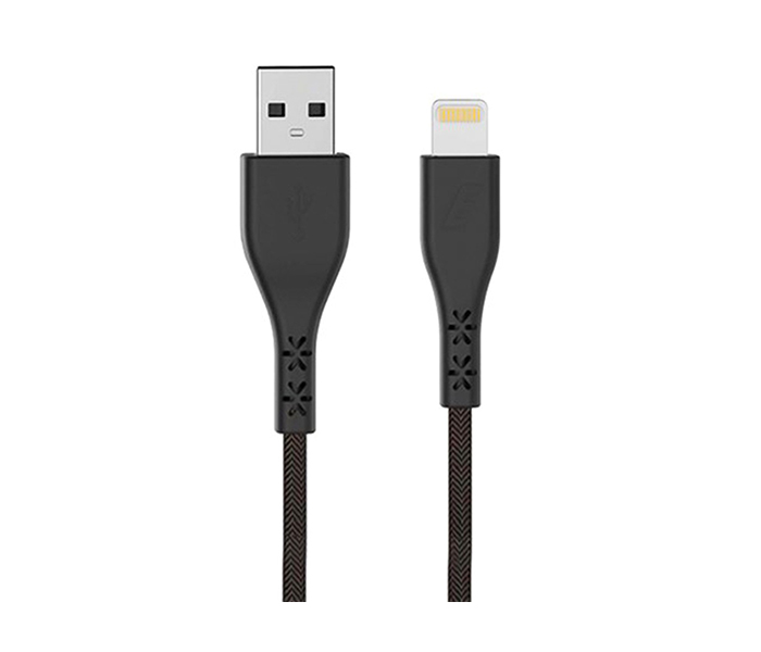 Energizer C41UBLIGBKM 1.2 Meter Ultra Resistent Lightning Cable - Black - Zoom Image 2