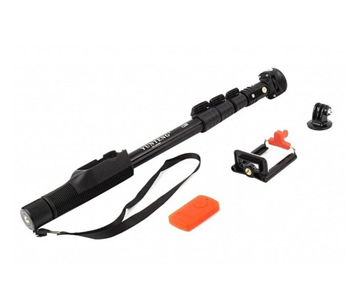 Yunteng Extendable Bluetooth Camera Shooting Handheld Selfie Stick, YT-1288 - Zoom Image 1