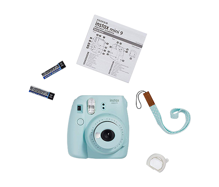 Fujifilm Instax Mini 9 Instant Camera - Ice Blue - Zoom Image 5