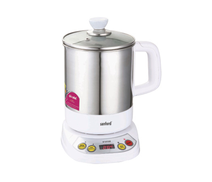 Sanford SF1893EK BS 1.5 Litre Stainless Steel Multi Functional Electric Kettle - Zoom Image