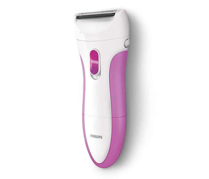 Philips HP6341 SatinShave Essential Wet & Dry Electric Shaver - White & Purple - Zoom Image 1