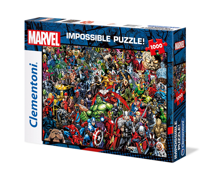 Clementoni 39411 Marvel Adult Puzzle - 1000 Pieces - Zoom Image 1