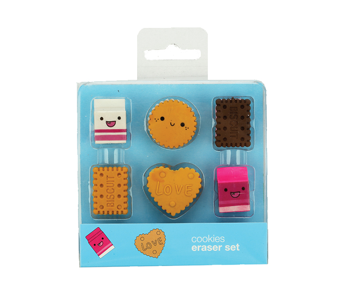 Smily Kiddos SK12002007 Fancy Biscuits Eraser Set - Zoom Image 6