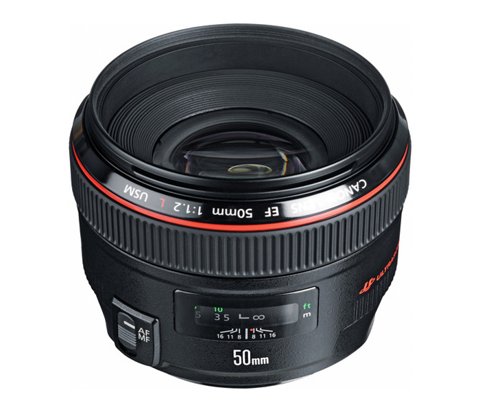 Canon EF 50mm f/1.2L USM Standard Lens - Black - Zoom Image 6