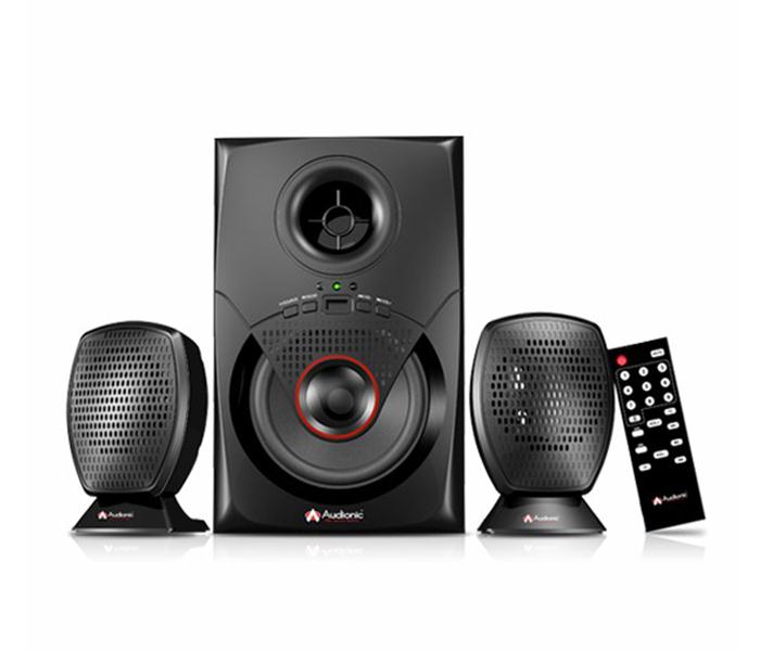 Audionic Mega 5 2.1 Channel Speaker System with FM Radio - Zoom Image 1