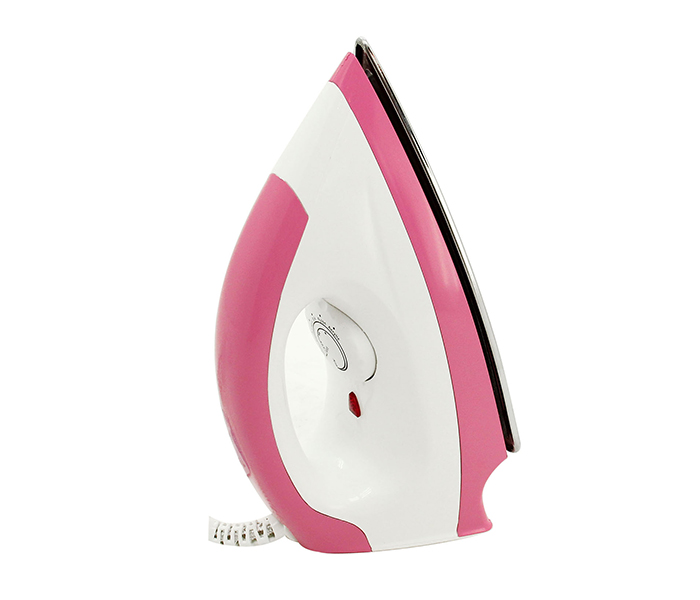 Sonashi SDI-6007 1000W Dry Iron with Stainless Steel Soleplate - Pink - Zoom Image 2