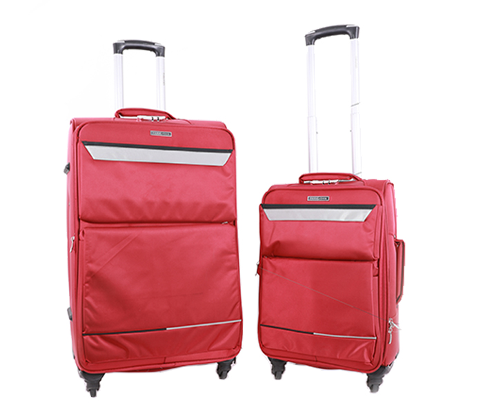 Parajohn PJTR2019R Trolley Bag Set of 2 Pieces - Red - Zoom Image