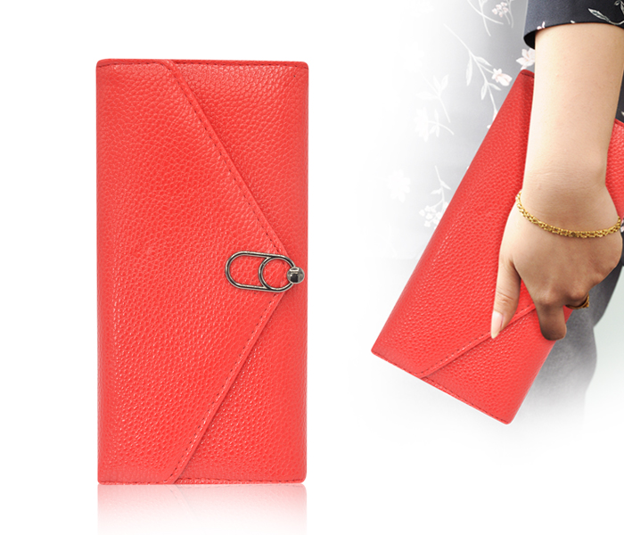 Womens Fashion Leather Wallet BH4142 - Red - Zoom Image 1