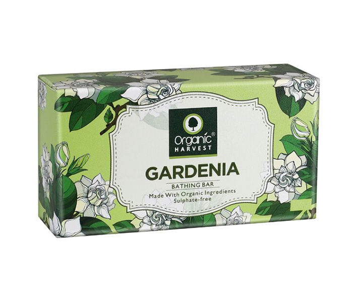 Organic Harvest Gardenia Bathing Bar Soap - 175g - Zoom Image 1