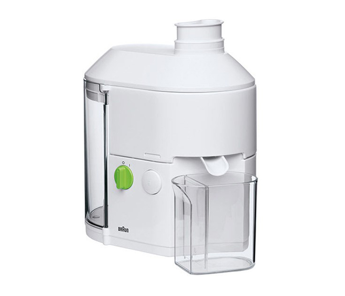 Braun SJ-3000 600W Tribute Collection Spin Juicer, White & Green - Zoom Image 2