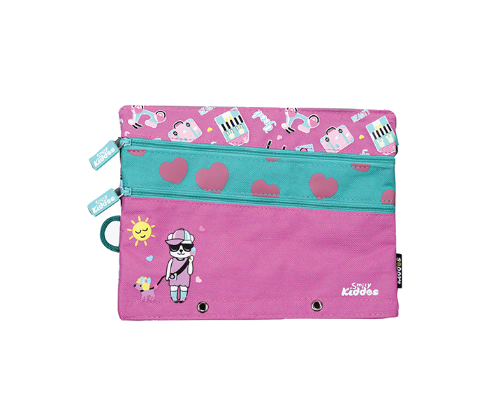 Smily Kiddos SK11003045 Fancy A5 Pencil Case - Purple - Zoom Image 3