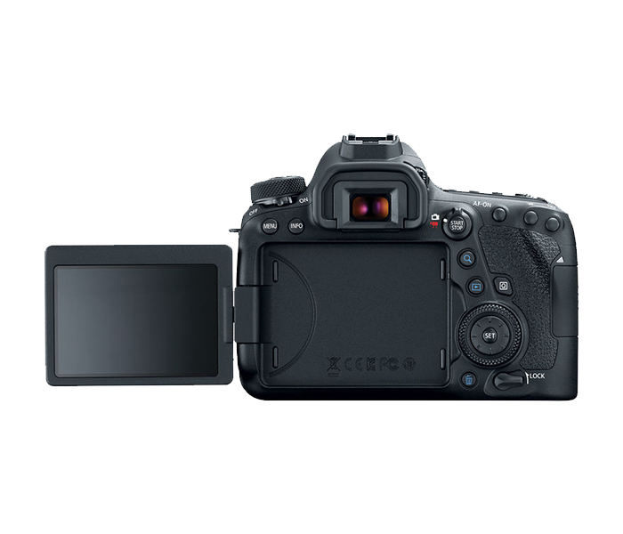 Canon EOS 6D Mark II 26.2 MP DSLR Camera Body Only - Black - Zoom Image 3