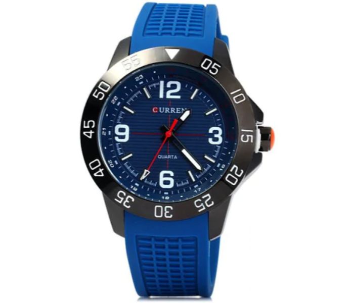 Curren 8181 Analog Quartz Watch For Men Blue - Zoom Image 2