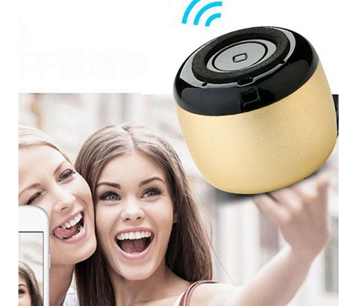 Multi-Color Coin-Sized Aluminum Wireless Rechargeable Bluetooth Speaker - Zoom Image 1