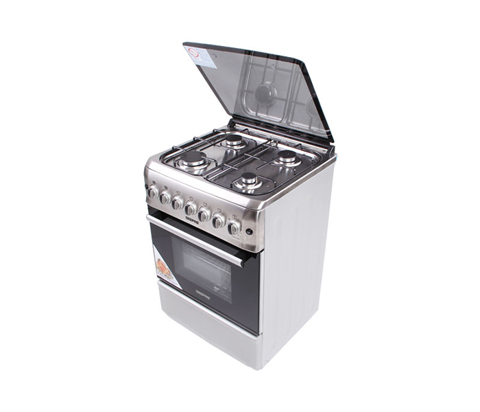 Geepas GCR6057 4 Burner Freestanding Gas Cooking Range with Safety Grill & Rotisserie - Zoom Image 2