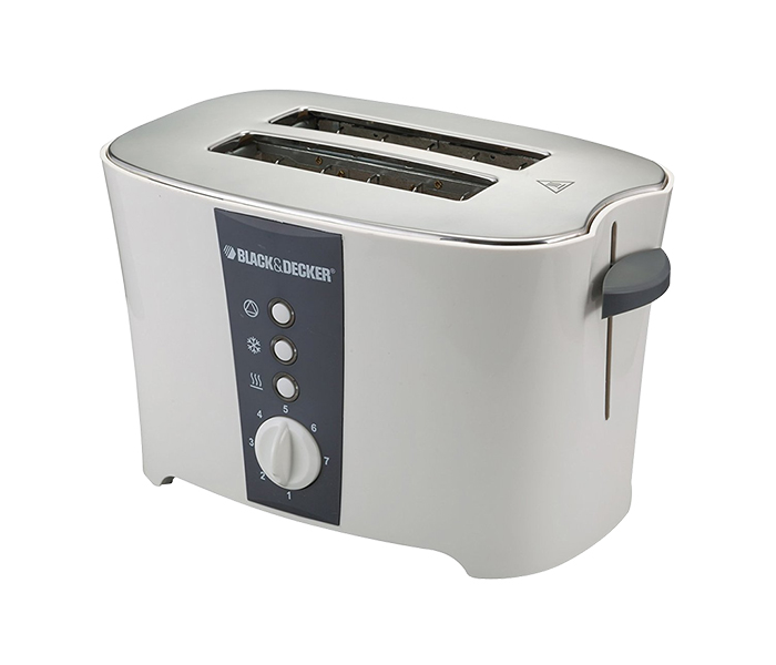 Black and Decker ET122-B5 2 Slice Cool Touch Toaster - White - Zoom Image 2