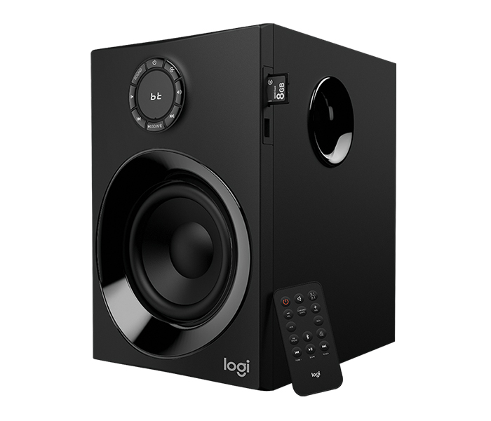 Logitech 980-001317 Z607 5.1 Surround Sound Speaker System with Bluetooth - Black - Zoom Image 2