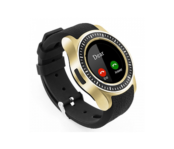 G-tab S1 Bluetooth Smart Watch With Sim Card - Gold - Zoom Image 3