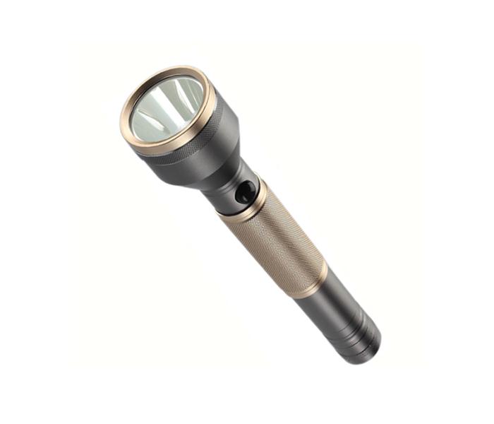 Geepas GFL4666 Torch 216 mm Rechargeable LED Flashlight with Power Bank - Zoom Image