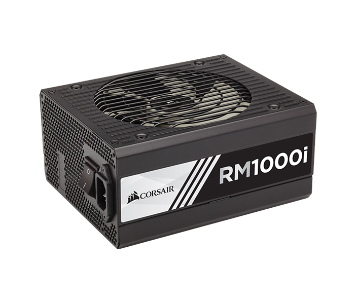 Corsair CP-9020084-UK RMi Series RM1000i 1000W 80 Plus Gold Certified Fully Modular PSU - Black - Zoom Image 1