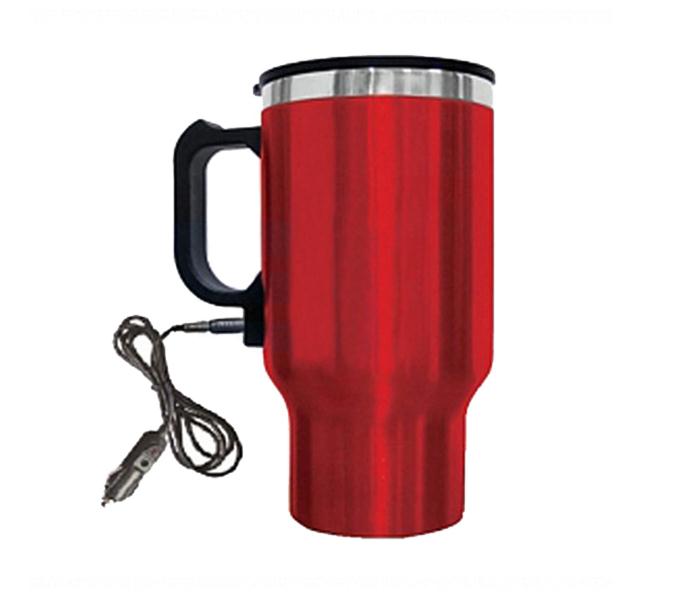 Olympia 140Z Stainless Steel Electric Car Mug - Red - Zoom Image