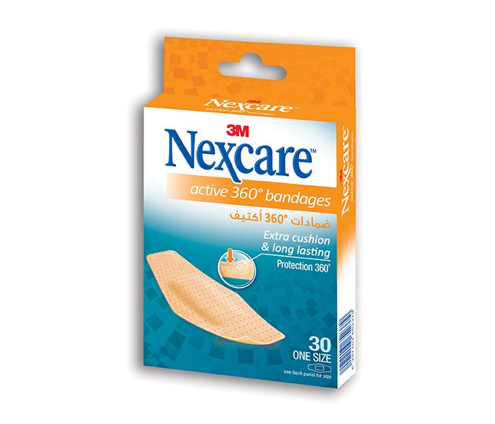 3M Nexcare 572-30Dp Active Bandages - 30 Piece - Zoom Image