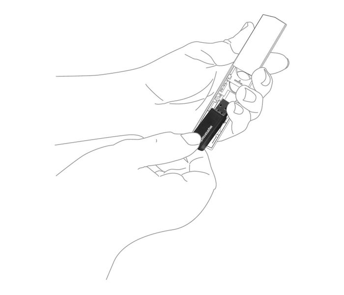 Promate Vpointer Multifunctional Integrative View Presenter with Laser Pointing System, Black - Zoom Image 4