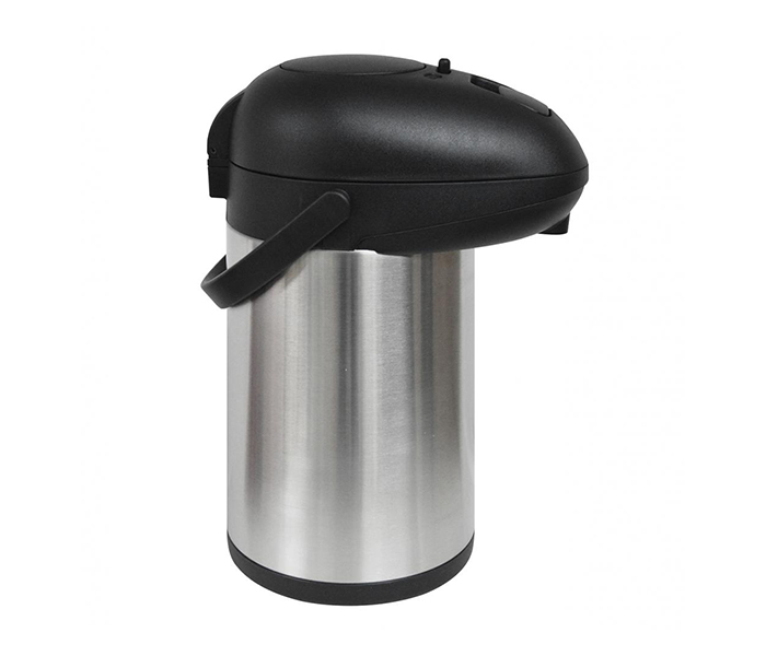 Royalford RF8336 3 Litre Double Wall Stainless Steel Airpot Flask - Silver - Zoom Image 1