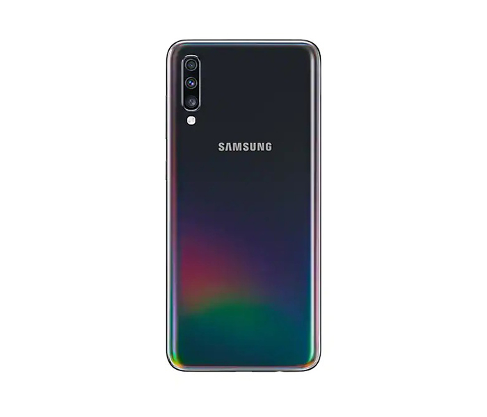 Samsung Galaxy A70 6GB RAM 128GB Dual Sim 4G Smartphone - Black - Zoom Image 1