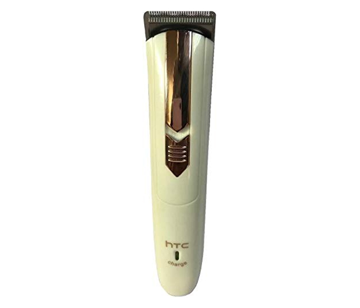 HTC AT-202 Rechargeable Hair Trimmer - White - Zoom Image 1