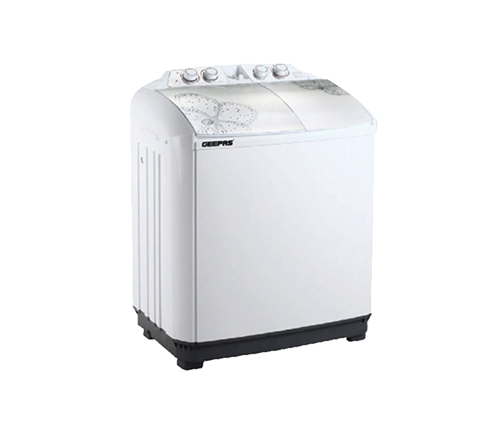 Geepas GSWM6491 Semi Auto Washing Machine - White - Zoom Image