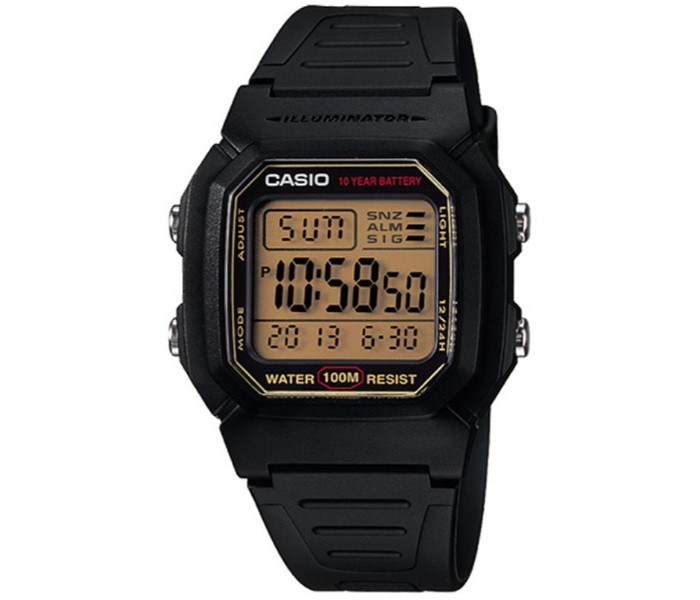 Casio W-800HG-9AVDF (CN) Mens Sports Watch Black - Zoom Image