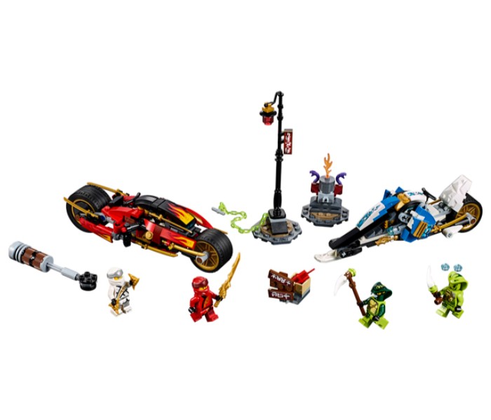 Lego Ninjago 70667 Kais Blade Cycle and Zane's Snowmobile Multicolor - Zoom Image 1